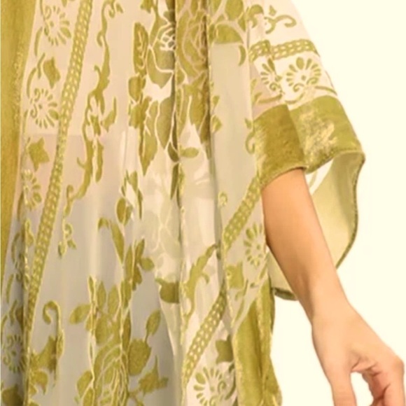 Three Bird Nest / CRUSHIN' ON YOU VELVET KIMONO onesize - Picture 10 of 12